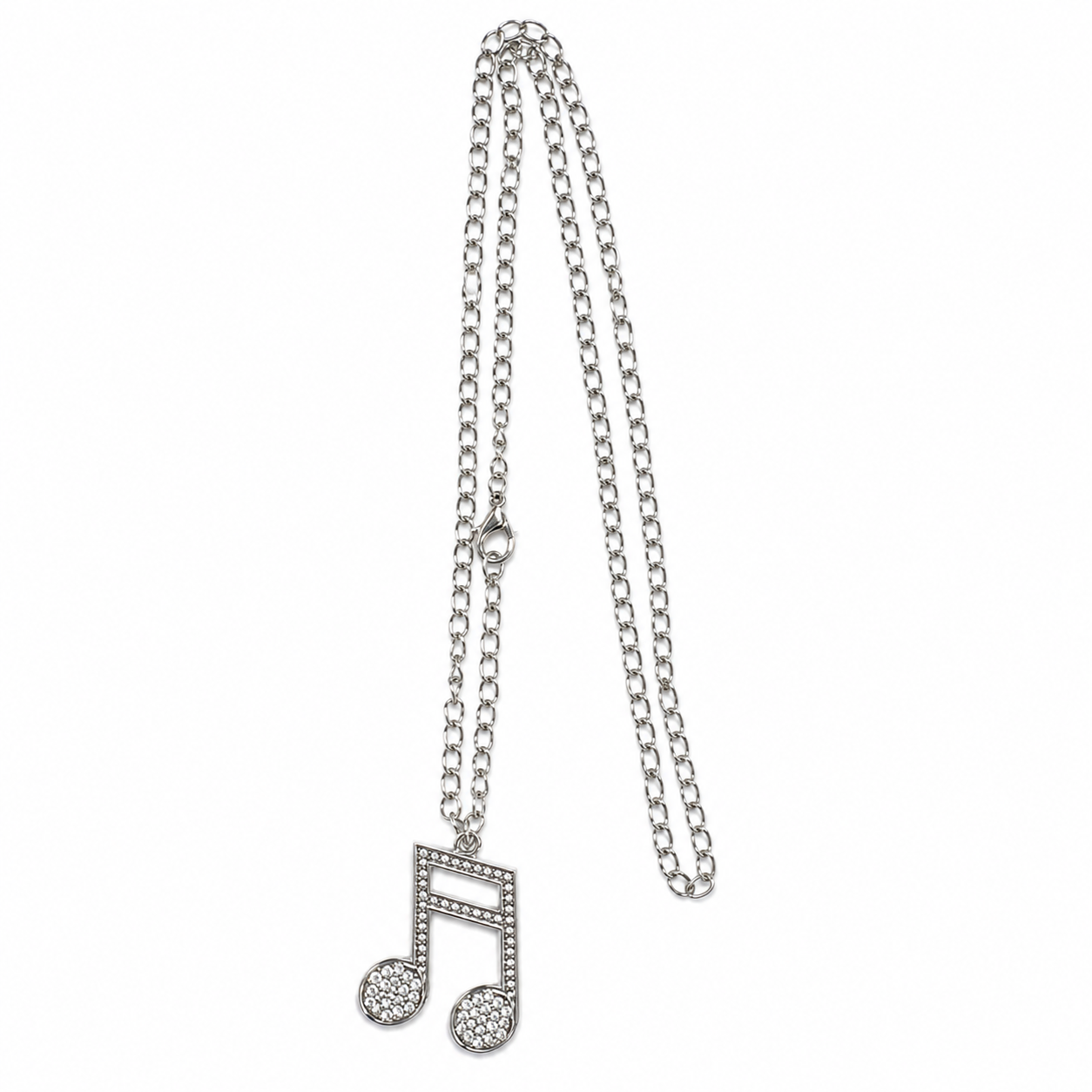 Quaver Pendant Necklace for Men – Onyx Art PE11 Premium Music Note Pendant