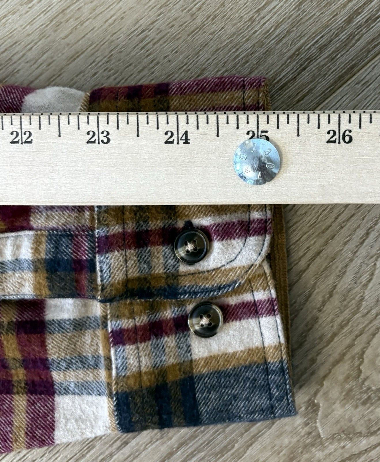 Dubinik Custom Version Button Up Flannel Shirt Me… - image 15