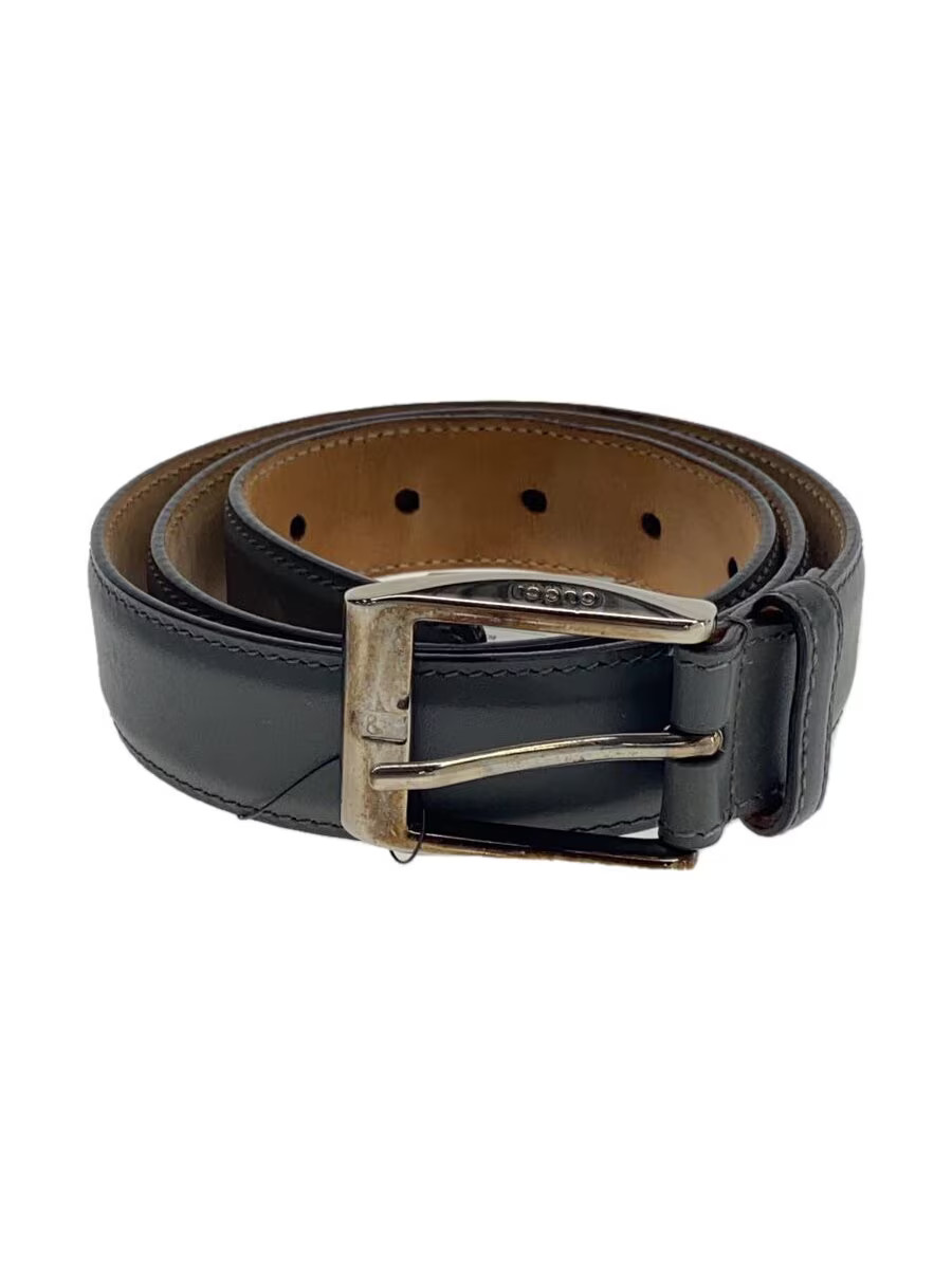 GUCCI Mens Leather Belt in Gray