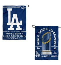 Los Angeles Dodgers 2025 Back to Back World Champions Series Flag Graden Flag