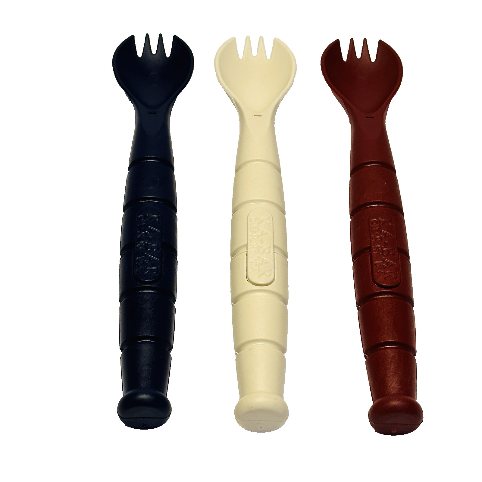 Ka-Bar Spork (Fork/Spoon) Knife Camping Tactical Utensils 3 Pack 9909 USA