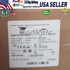 AB 2097-V33PR5 Kinetix 300 EtherNet/IP Indexing Servo Drive 2kW US Free Tax