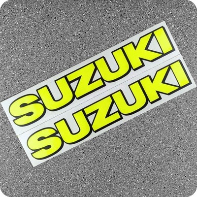 Suzuki Decal Neon Yellow Black 1000 GSXR 600 750 DRZ 450 250 Moto GP SRAD 8R
