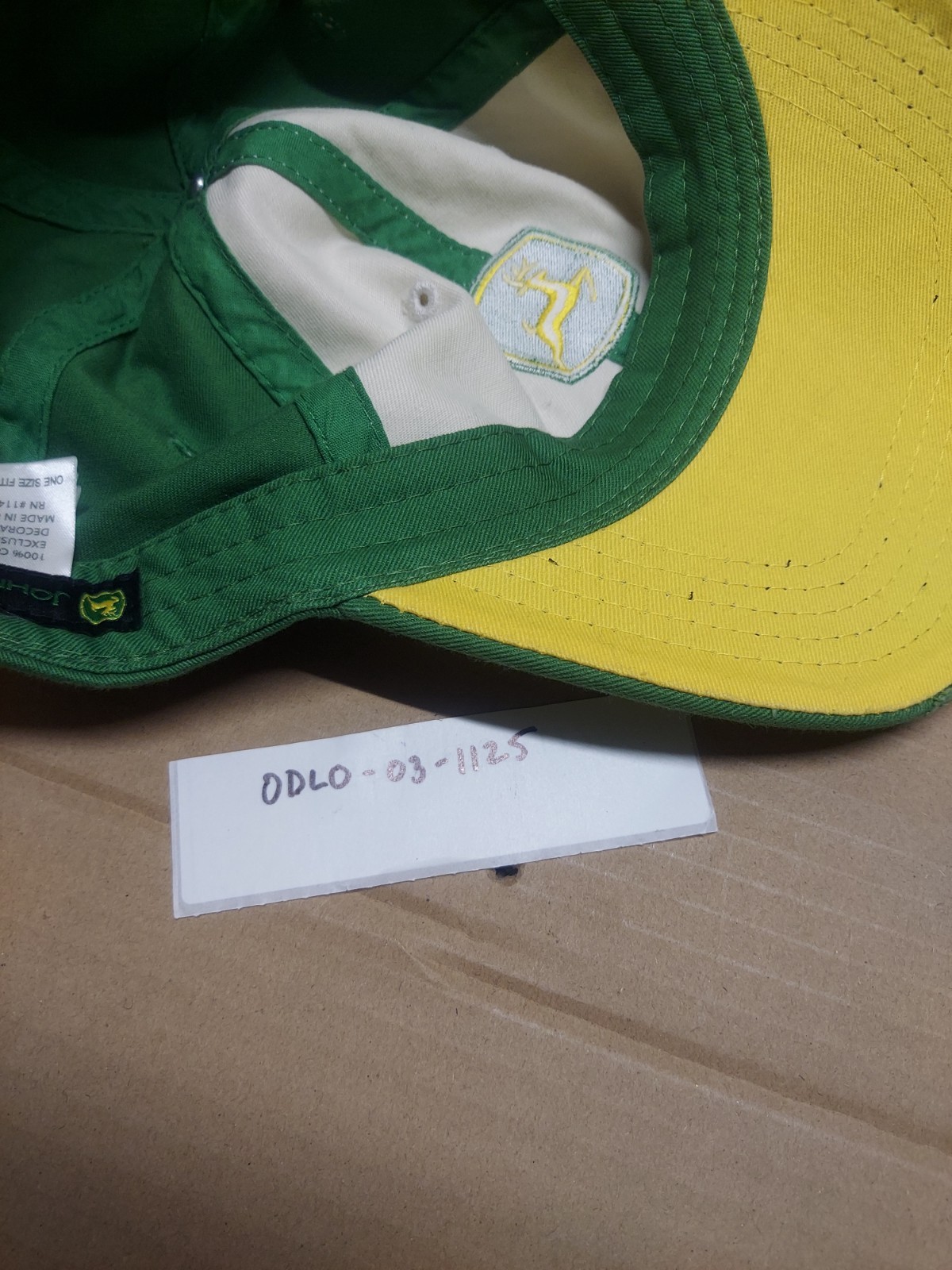 John Deere Distressed Cap Adjustable Strapback Ha… - image 12