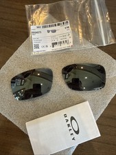 Genuine OAKLEY OO4075 Square Wire PRIZM Black Sunglasses Replacement Lenses 60MM