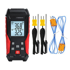 Digital Thermocouple Thermometer Dual Channel K Type Thermometer -328 2501 wit