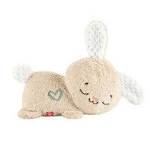 Fisher-Price - Kuschelhase & Relax, weiches Sinnesplüschtier mit Lichtern,