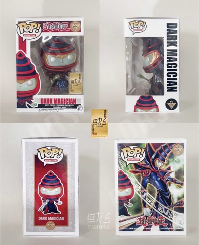 CUSTOM Funko Pop! Vinyl: Yu-Gi-Oh! - Dark Magician (Manga colorway) + protector - Bild 2 von 7