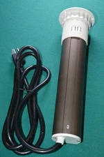 Pop up space saver countertop outlet