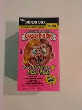Garbage Pail Kids GPK ALL-NEW SERIES 7 ANS 7 SEALED Bonus Box Rare 60 Stickers