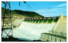 Postcard POWER PLANT SCENE Tacoma Washington WA o/19 AT4501