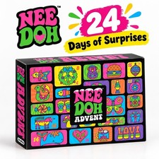 2026 NeeDoh Advent Calendar    24-Day Christmas Countdown Surprise Unbranded