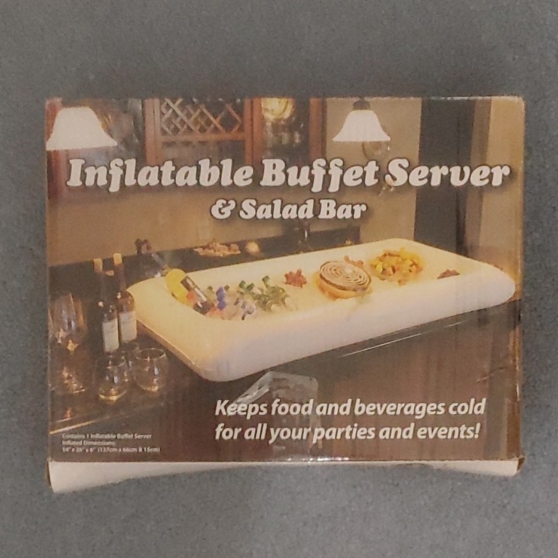 Inflatable Buffet Server & Salad Bar 54" x 26" x 6" NEW