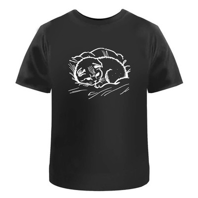 Unisex T-Shirt ''Scottish Fold Cat'' - 100% Baumwolle (S-XXL) (TA046124)
