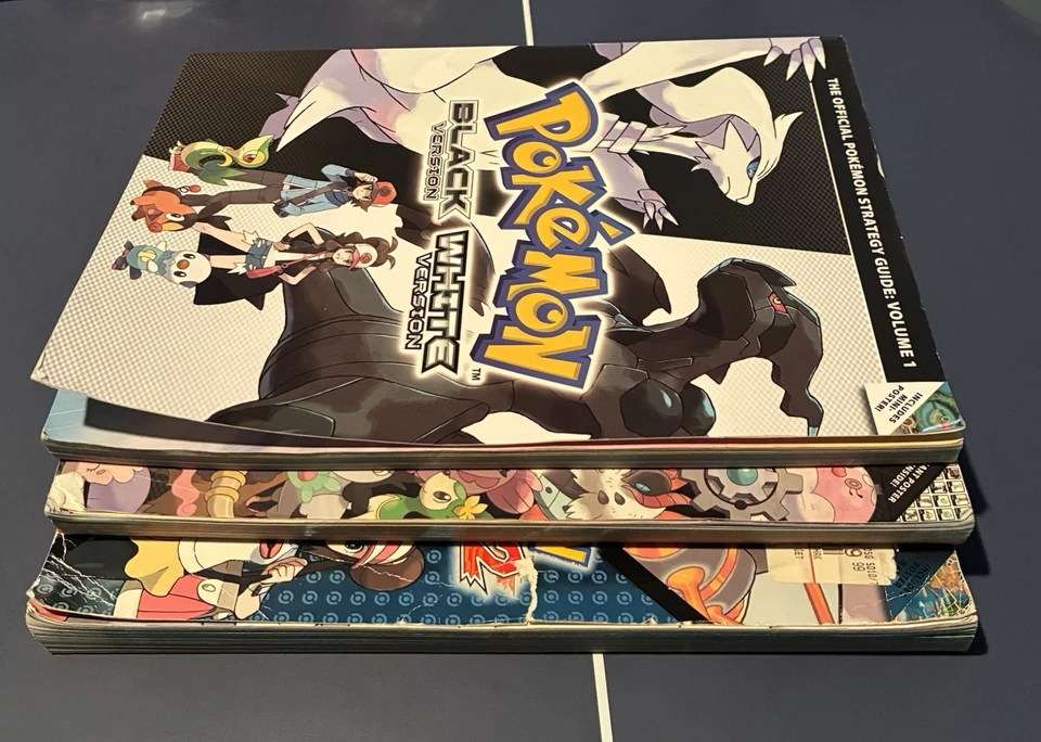 Pokémon Blanco y Negro 2 Blanco2 Lote de 3 Pokédex Guía de Estrategia Usada Foto 4 de 4