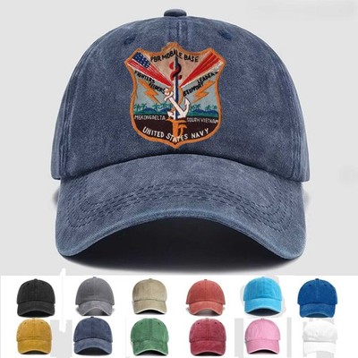 Customized Name Embroidered Hat US Naval Pbr Mobile Base Ii, Veteran Cap, Gift
