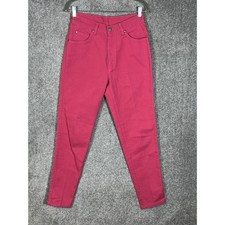Vintage Levis 573 Native Blue Jeans Womens Juniors Size 11 Pink Denim USA Made