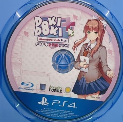 Doki Doki Literature Club Plus! PlayStation4 Disc Only Gebraucht Getestet...