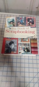 2 books . Big BOOK OF scrapbooking Book,  Scrapbook  Tips And Techniques  Book.