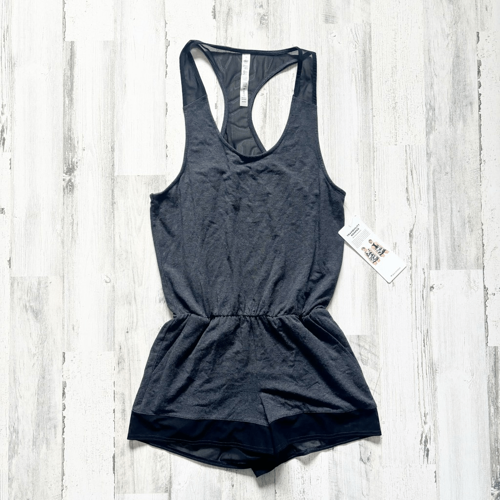 Alo Yoga NWT Tranquility Sleeveless Romper in Grey Size S | eBay Alo Yoga NWT Tranquility Sleeveless Romper in Grey Size S | eBay