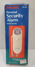 Vintage NOS Radio Shack Personal Security 110 Decibel Alarm with Strobe Light