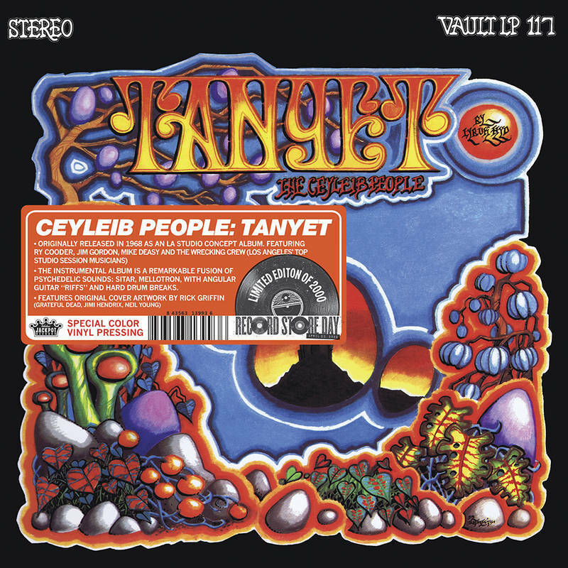 Ceyleib People Tanyet 2022 RSD First Limited Edition Blue Vinyl Ry Cooder