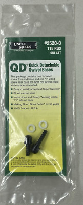 NEW Uncle Mike’s QD Quick Detachable Swivel Bases 2520-0 115 RGS One ...