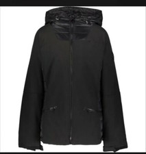 Geographical Norway Womens Ananas Padded Softshell Jacket Coat Uk Size 14 New