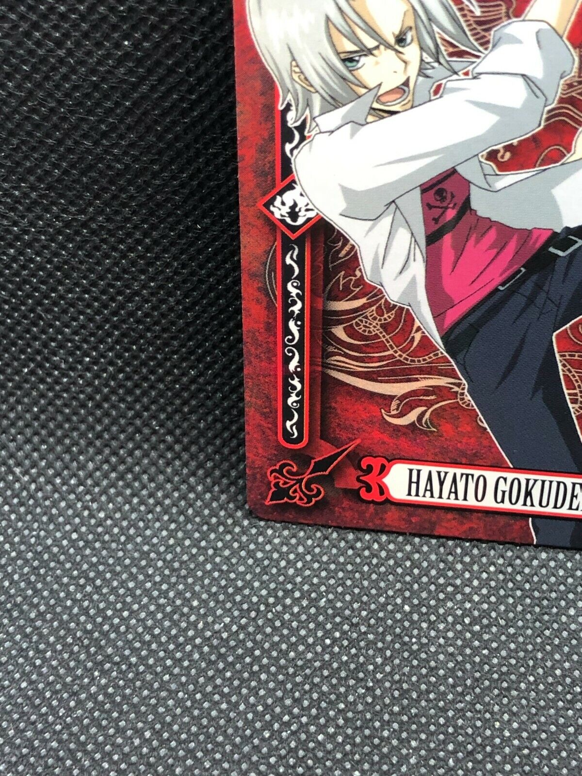 Katekyo Hitman Reborn !Dino Gokudera card Japanese Anime Very Rare