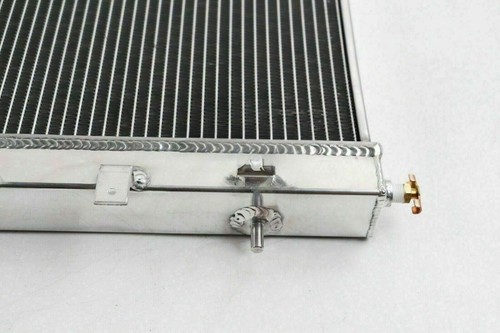 Aluminum Radiator+FAN For 2002-2007 Subaru Impreza 2.5L Sedan WRX STI RS TS MT - Picture 4 of 6