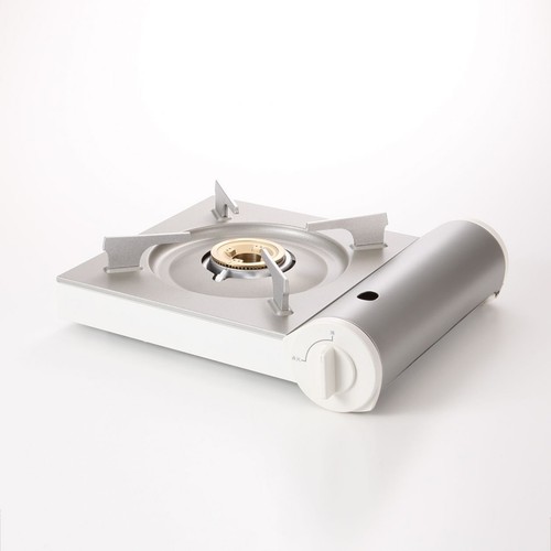 MUJI RK-2 Portable Cooking Gas Stove Aluminum Die Cast New From JAPAN - Picture 9 of 12