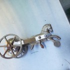 Nice antique horse - buggy shaped bell — photo 7