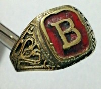 EXTREMELEY ANCIENT ROMAN BRONZE RING ENGRAVED