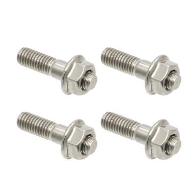 M8x35 Exhaust Studs & Flange Nuts For Yamaha Kawasaki 95617-08620