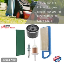 Air Filter For John Deere 115 L100 L108 LA100 LA110 LA115 Oil Filter GY20709