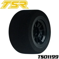 Team Saxo TS01199 1/10 Pre-Glued Foam Tire Front 35Sh (2) RC Car Racing Part