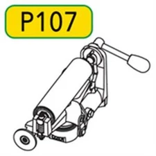 Hummel Top Roller Assembly Complete (Part # P107) 