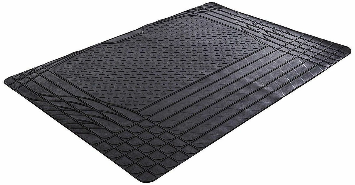 Universal Car Boot Mat Rubber Protector Non Slip Large Lightweight Cut to  Size