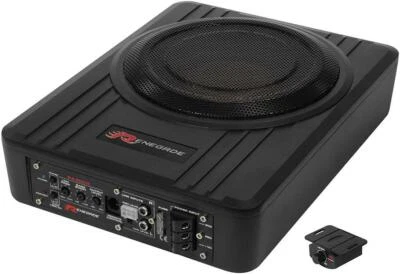 Système de subwoofer actif Renegade RS800A 20 cm (8") sous le siège subwoofer... - Photo 1/4