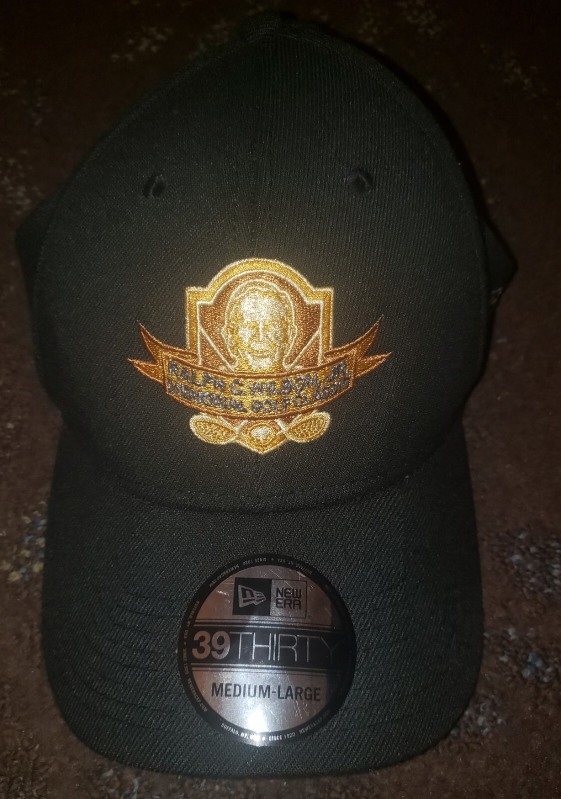 Classic New Era Stretch Fitted Hat M/l Buffalo Bills