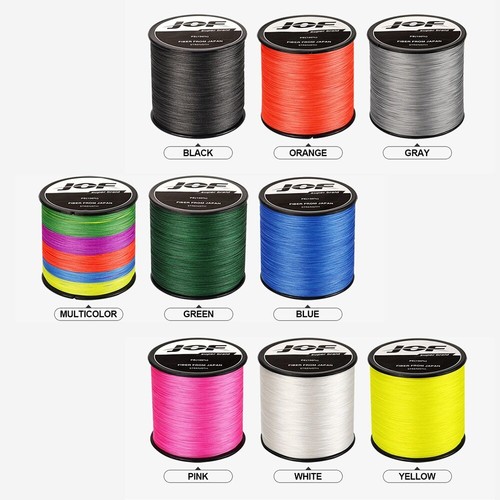 4 Strands Braided Fishing Line Multifilament 300M 500M 1000M Carp Fishing - Picture 6 of 23