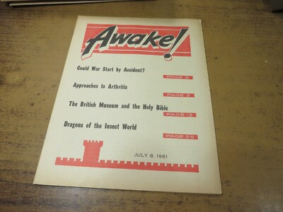 Awake Mag Awake Magazine Watchtower 1961 July 8 | eBay