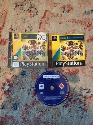 Sony Playstation PS1 Reloaded Zoo Classics Version Selten PAL UK