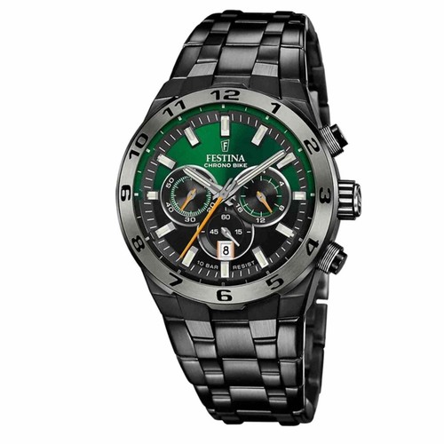 Festina F20673/2 Herren Grün Spezial Edition Armbanduhr