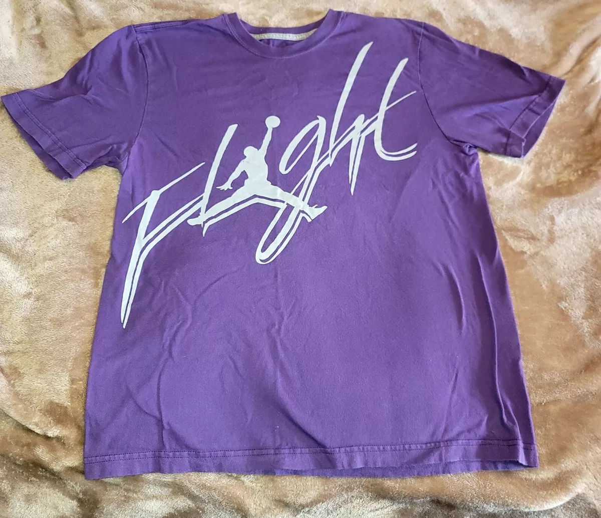 Purple air jordan shirt deals