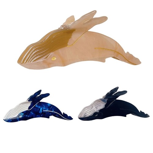 Hair Claw Clip Whale Shape Animal Hair Clip for Women Girls Styling