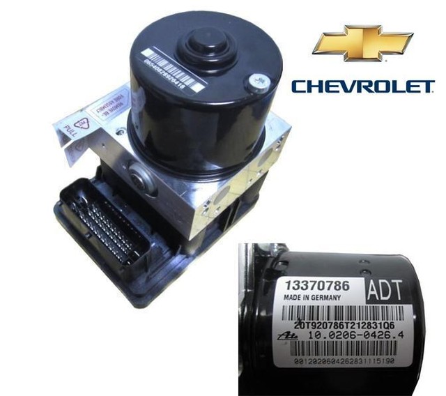 Chevrolet GM OEM 1215 Cruze Antilock BrakesControl Module 13384018