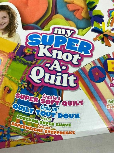 Alex My Super Knot A Quilt Creative Craft Set Gift Kids Toy Learning. NEW - Picture 5 of 8