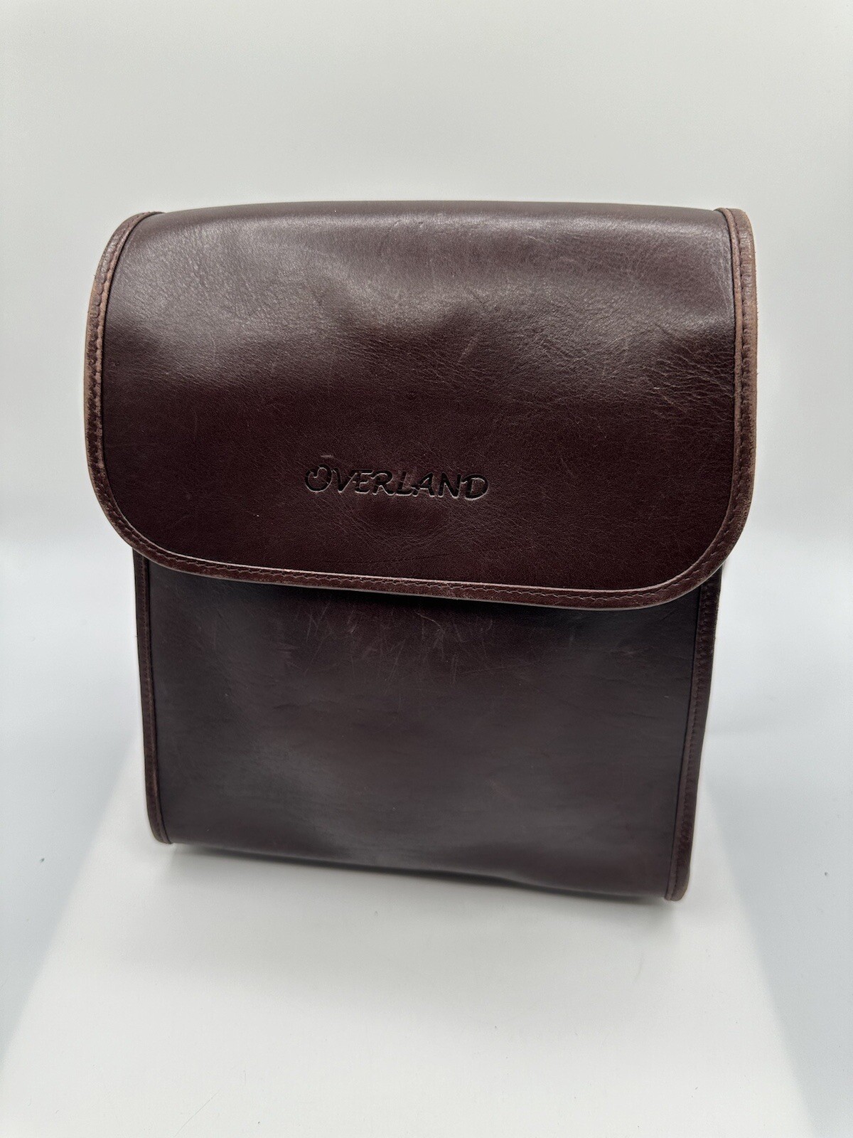 OVERLAND DARK BROWN STRUCTURED SMALL BACKPACK - image 1