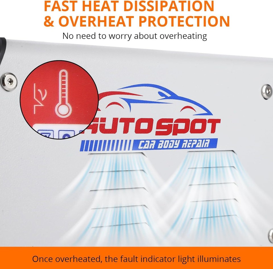 Dent Puller Spot Welder Welding Machine 18KVA Car Body Repair Kits 110V